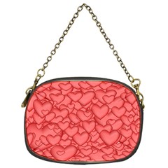 Hearts Love Valentine Chain Purse (one Side)