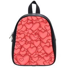 Hearts Love Valentine School Bag (small)