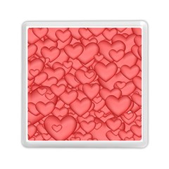 Hearts Love Valentine Memory Card Reader (square)