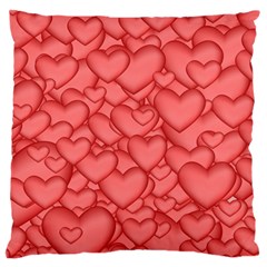 Hearts Love Valentine Standard Flano Cushion Case (two Sides)