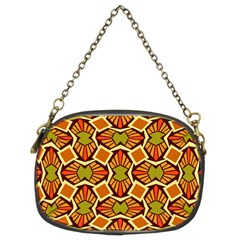 Geometry Shape Retro Chain Purse (two Sides)