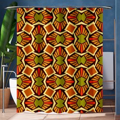 Geometry Shape Retro Shower Curtain 60  X 72  (medium) 