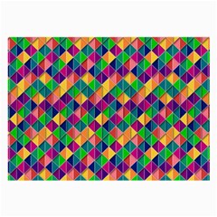 Geometric Triangle Large Glasses Cloth (2 Sides)