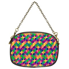 Geometric Triangle Chain Purse (one Side)