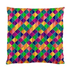 Geometric Triangle Standard Cushion Case (two Sides) by HermanTelo