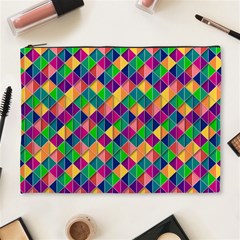 Geometric Triangle Cosmetic Bag (xl)