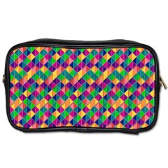 Geometric Triangle Toiletries Bag (two Sides) by HermanTelo