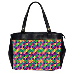 Geometric Triangle Oversize Office Handbag (2 Sides) by HermanTelo