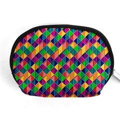 Geometric Triangle Accessory Pouch (medium)