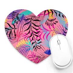 Illustration Reason Leaves Heart Mousepads