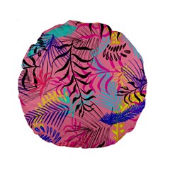 Illustration Reason Leaves Standard 15  Premium Round Cushions