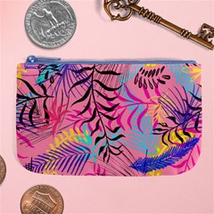 Illustration Reason Leaves Large Coin Purse