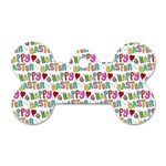 Holidays Happy Easter Dog Tag Bone (Two Sides) Back