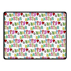 Holidays Happy Easter Fleece Blanket (small)