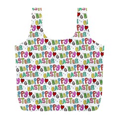 Holidays Happy Easter Full Print Recycle Bag (l) by HermanTelo