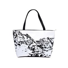 Mountain Ink Classic Shoulder Handbag