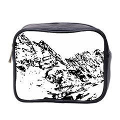 Mountain Ink Mini Toiletries Bag (two Sides)