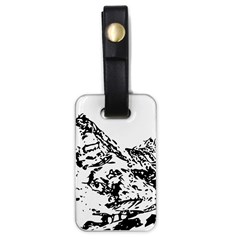 Mountain Ink Luggage Tag (one Side)