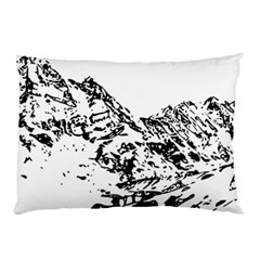 Mountain Ink Pillow Case (two Sides)