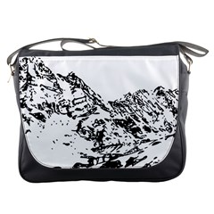 Mountain Ink Messenger Bag by HermanTelo