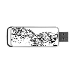 Mountain Ink Portable Usb Flash (two Sides)