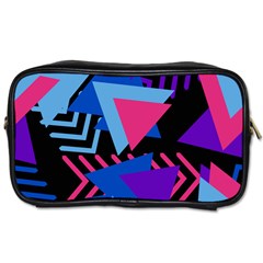 Memphis Pattern Geometric Abstract Toiletries Bag (two Sides)