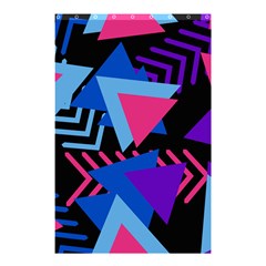 Memphis Pattern Geometric Abstract Shower Curtain 48  X 72  (small)  by HermanTelo