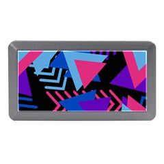 Memphis Pattern Geometric Abstract Memory Card Reader (mini)