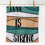 Love Sign Romantic Face Towel Front