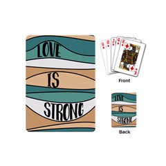 Love Sign Romantic Playing Cards (mini)