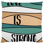 Love Sign Romantic Large Cushion Case (One Side) Front