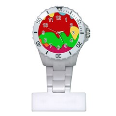 Liquid Forms Water Background Plastic Nurses Watch