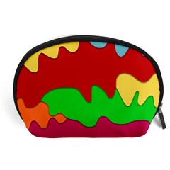 Liquid Forms Water Background Accessory Pouch (large)