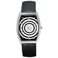 Mandala Barrel Style Metal Watch by HermanTelo