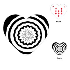 Mandala Playing Cards (heart)