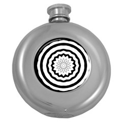 Mandala Round Hip Flask (5 Oz)