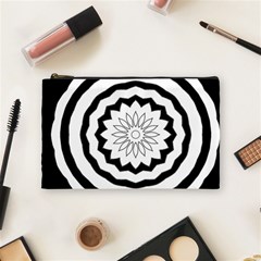 Mandala Cosmetic Bag (medium) by HermanTelo