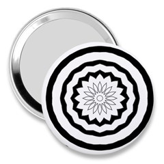 Mandala 3  Handbag Mirrors