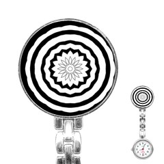 Mandala Stainless Steel Nurses Watch