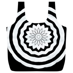 Mandala Full Print Recycle Bag (xl)