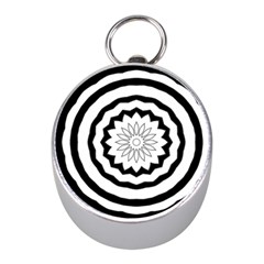 Mandala Mini Silver Compasses