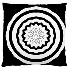 Mandala Large Flano Cushion Case (two Sides) by HermanTelo