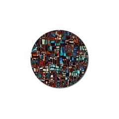 Mosaic Abstract Golf Ball Marker (10 Pack)