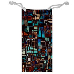 Mosaic Abstract Jewelry Bag