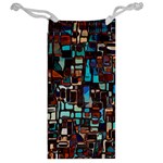 Mosaic Abstract Jewelry Bag Back