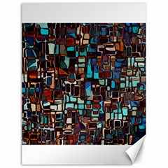 Mosaic Abstract Canvas 18  X 24  by HermanTelo