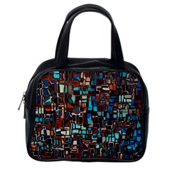 Mosaic Abstract Classic Handbag (one Side)