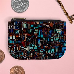 Mosaic Abstract Mini Coin Purse