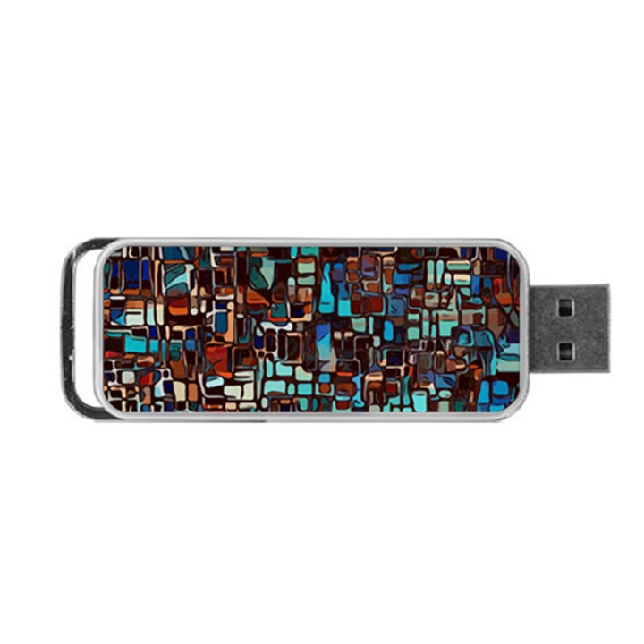 Mosaic Abstract Portable USB Flash (One Side)