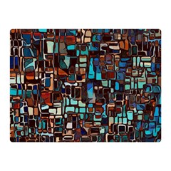 Mosaic Abstract Double Sided Flano Blanket (mini) 